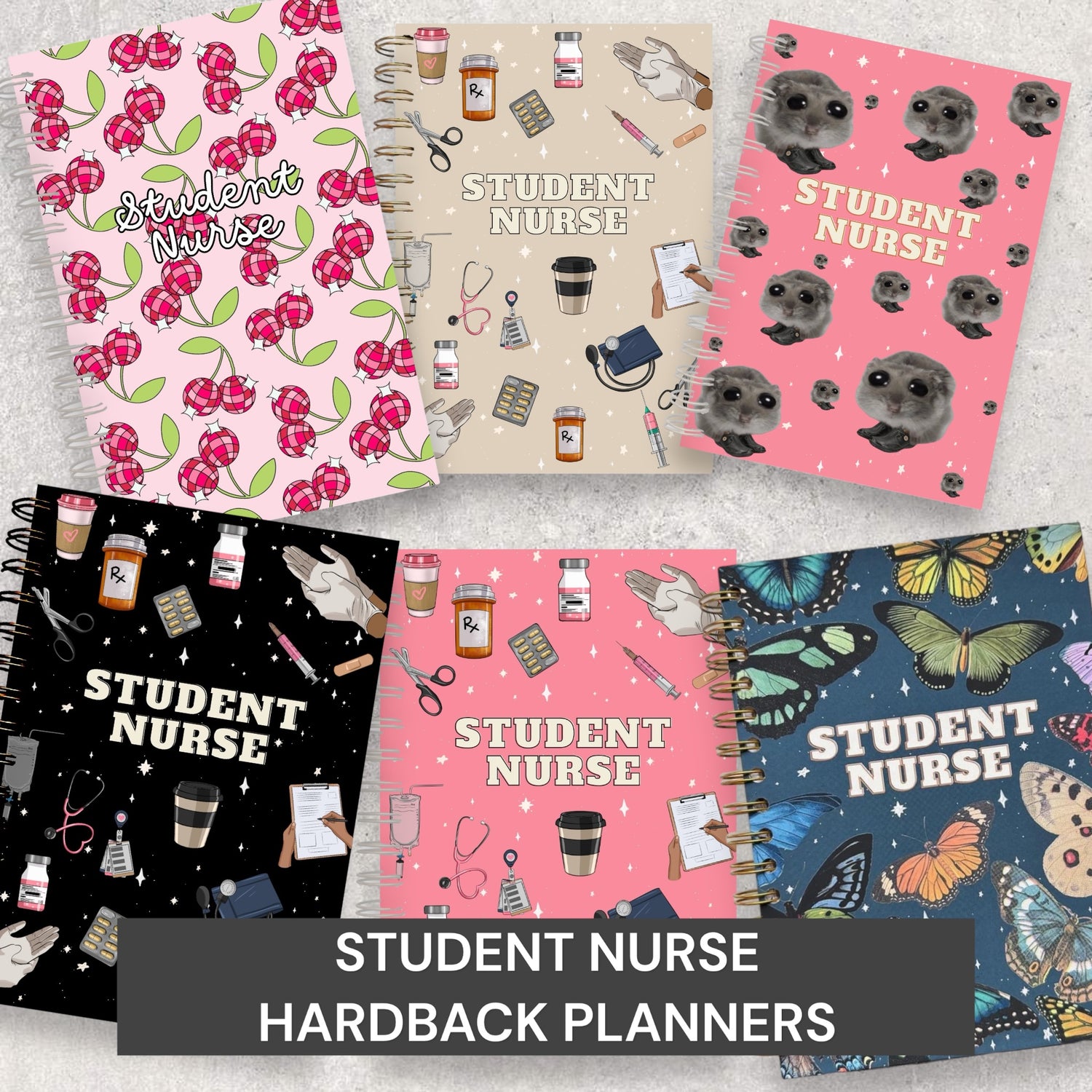 HARDBACK STUDENT NURSE PLANNERS