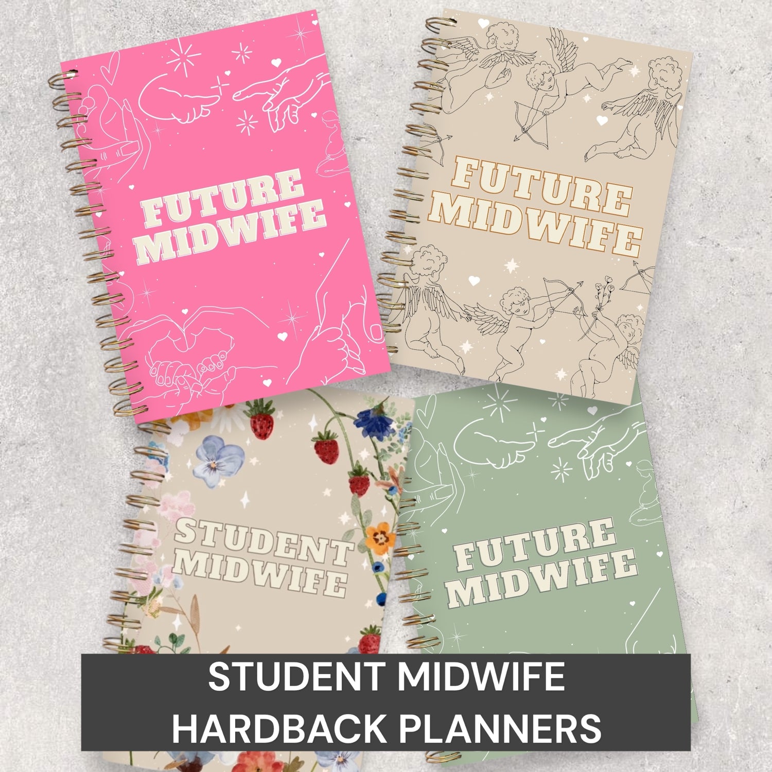 HARDBACK STUDENT MIDWIFE PLANNERS