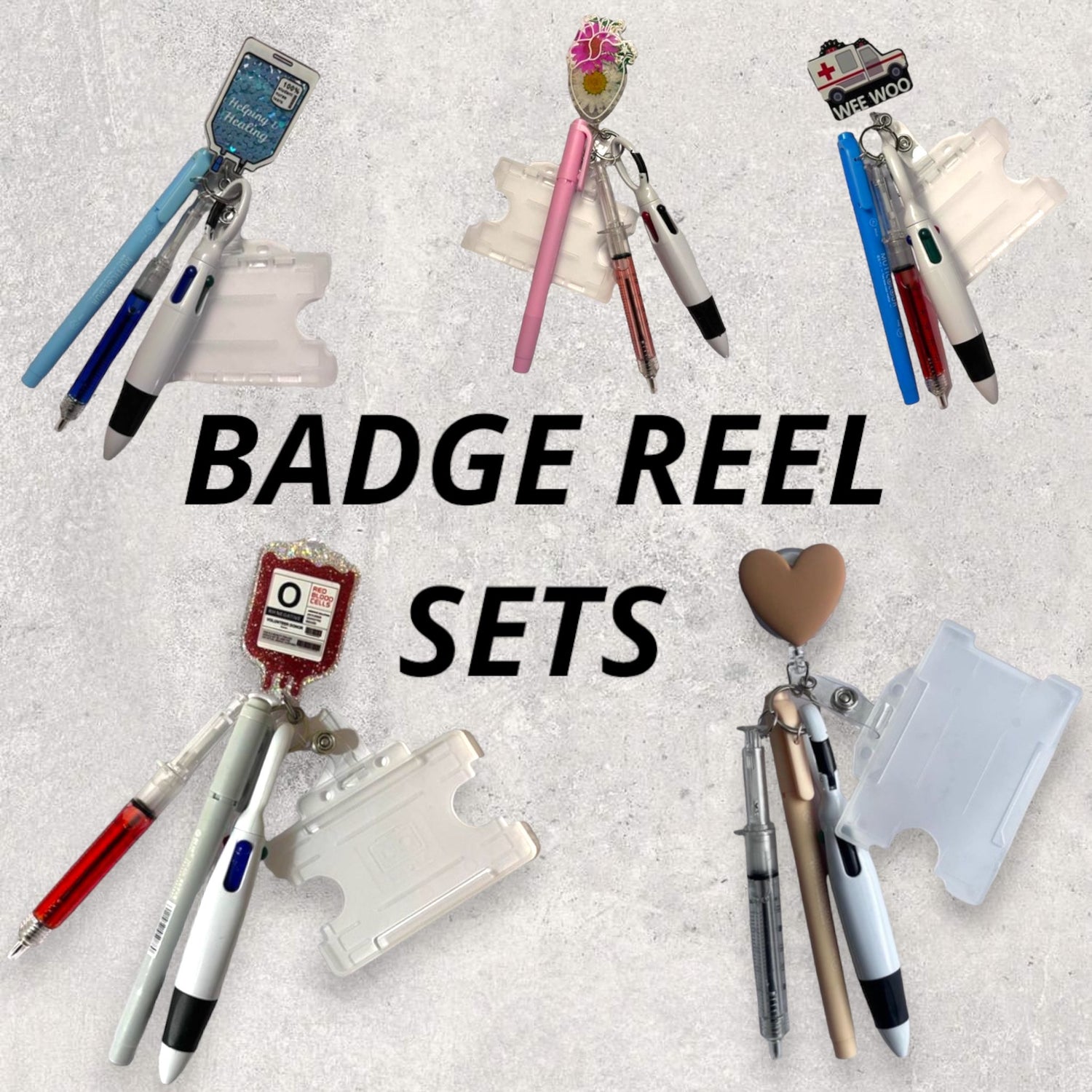 BADGE REEL SETS