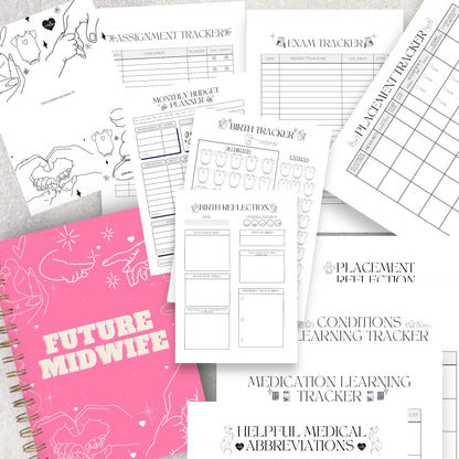 HARDBACK STUDENT MIDWIFE PLANNER