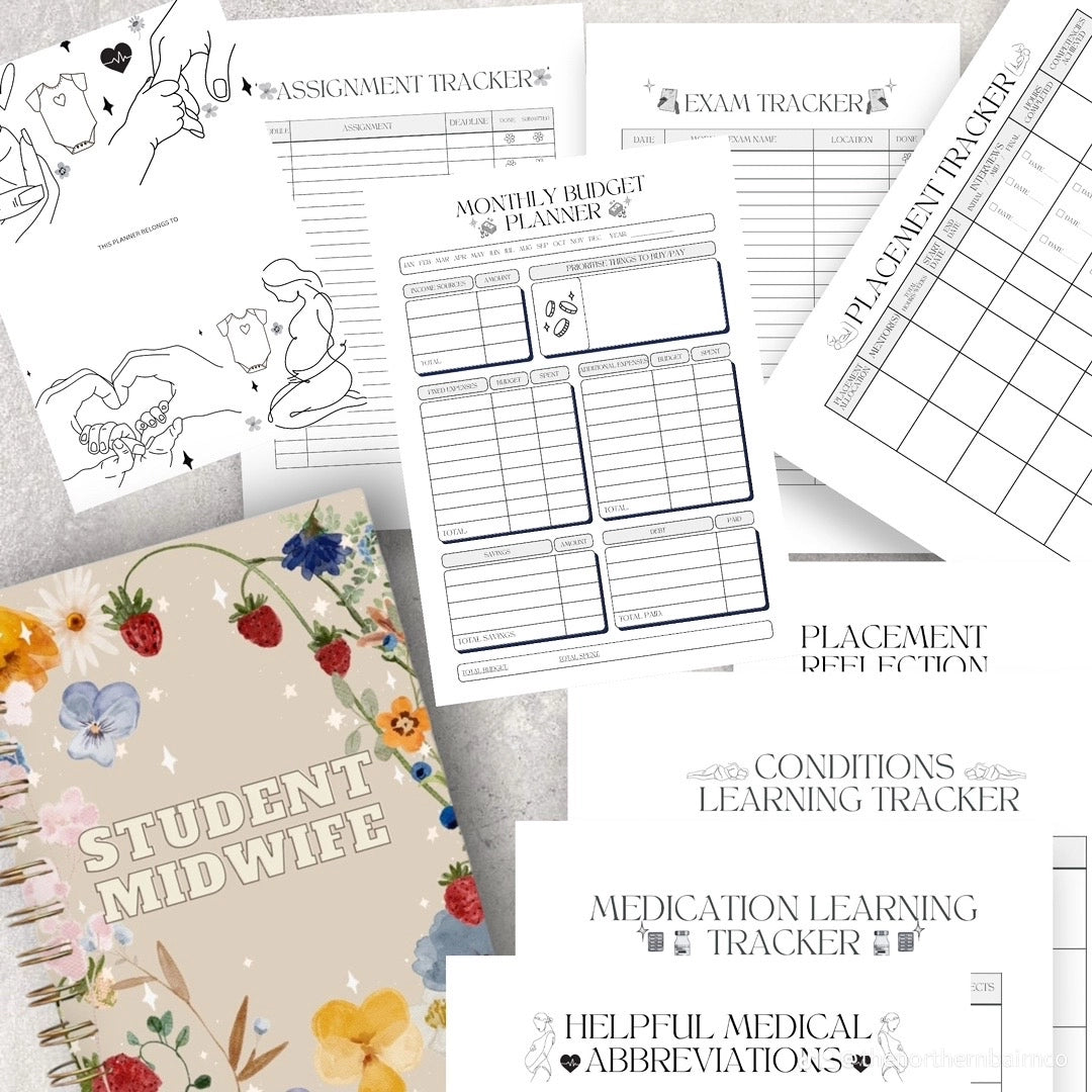 HARDBACK STUDENT MIDWIFE PLANNER