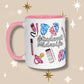 Student Midwife Disco Mug with Pink Details