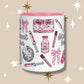 Student Nurse 'Disco' Mug with Pink Details